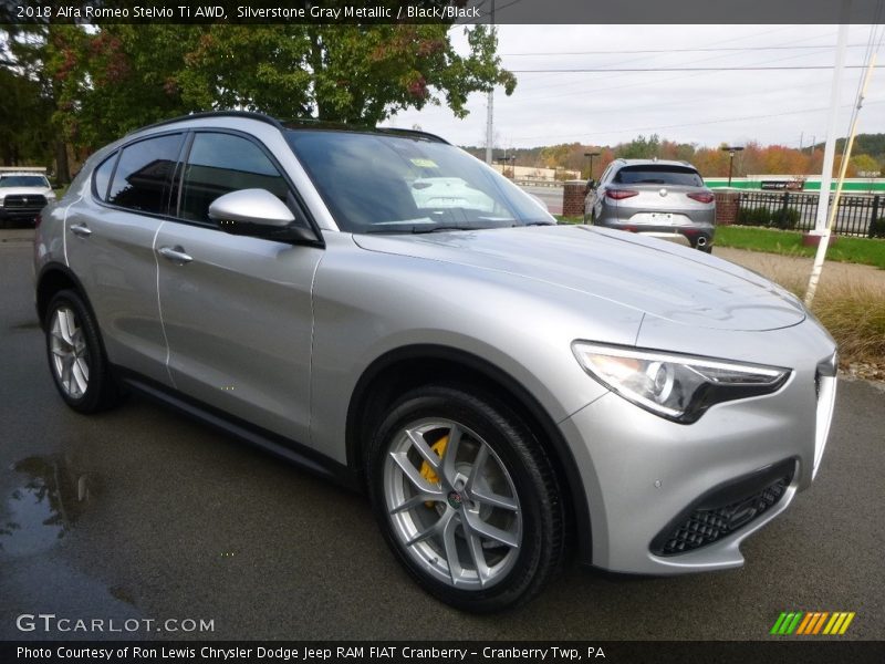 Front 3/4 View of 2018 Stelvio Ti AWD