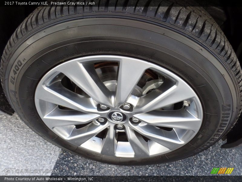 Predawn Gray Mica / Ash 2017 Toyota Camry XLE