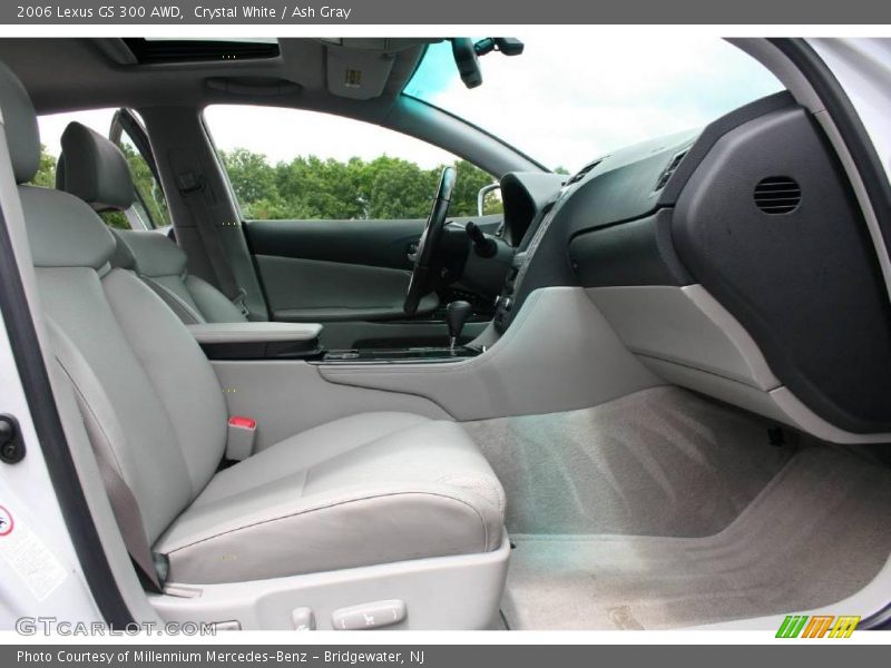 Crystal White / Ash Gray 2006 Lexus GS 300 AWD