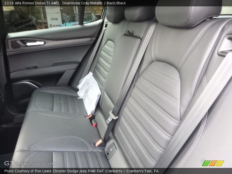 Rear Seat of 2018 Stelvio Ti AWD