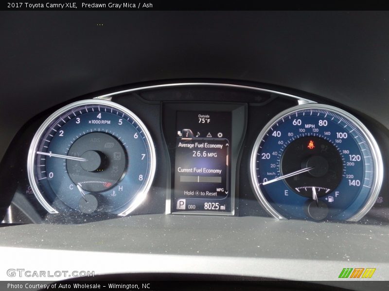 Predawn Gray Mica / Ash 2017 Toyota Camry XLE