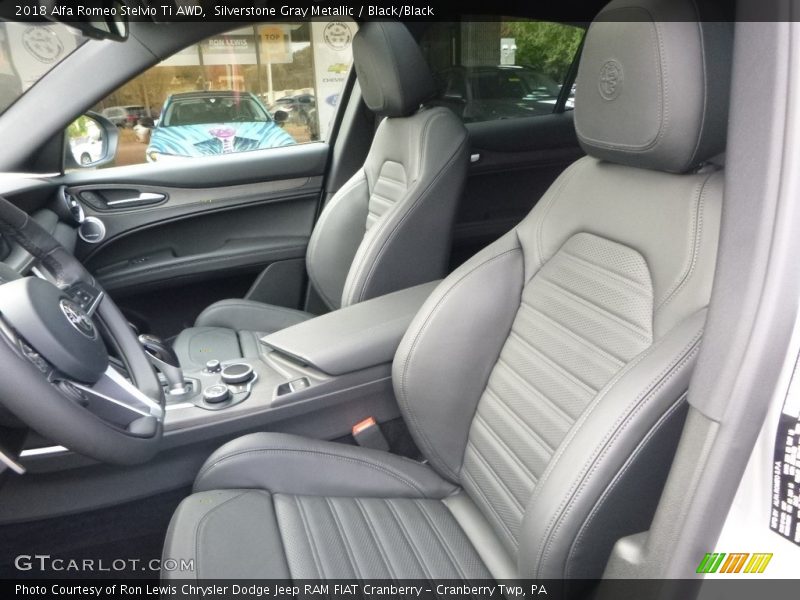 Front Seat of 2018 Stelvio Ti AWD