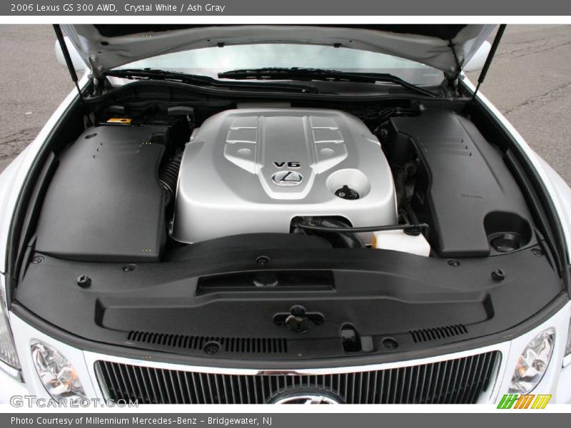 Crystal White / Ash Gray 2006 Lexus GS 300 AWD