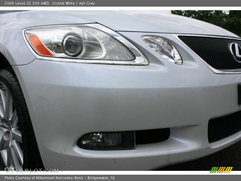 Crystal White / Ash Gray 2006 Lexus GS 300 AWD