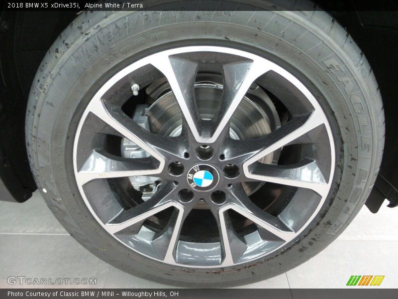 Alpine White / Terra 2018 BMW X5 xDrive35i