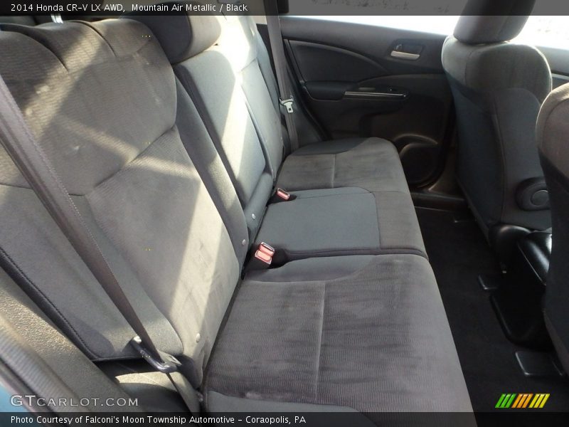 Mountain Air Metallic / Black 2014 Honda CR-V LX AWD