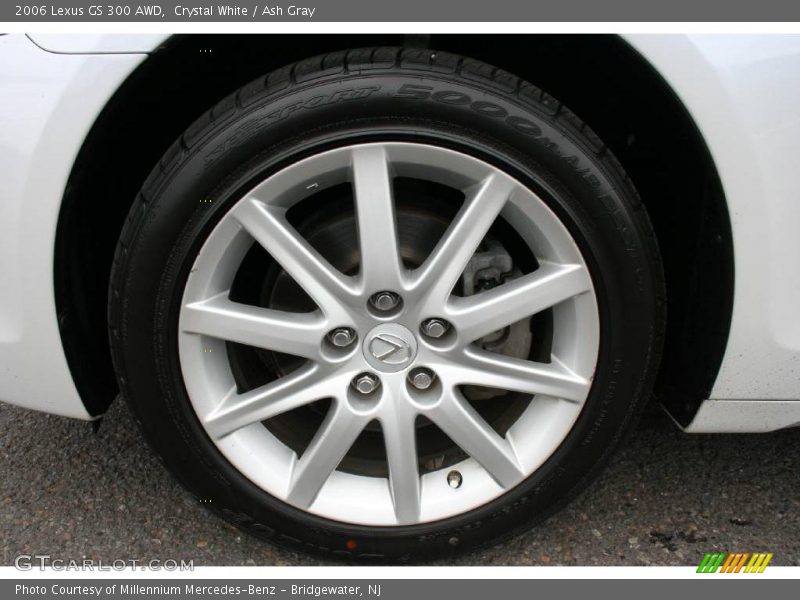 Crystal White / Ash Gray 2006 Lexus GS 300 AWD
