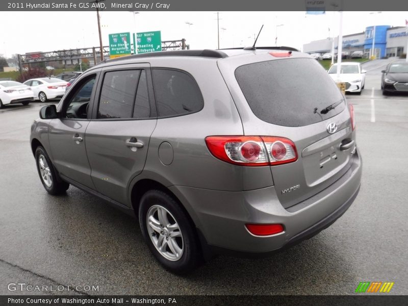 Mineral Gray / Gray 2011 Hyundai Santa Fe GLS AWD