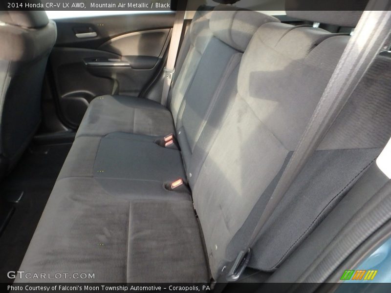 Mountain Air Metallic / Black 2014 Honda CR-V LX AWD