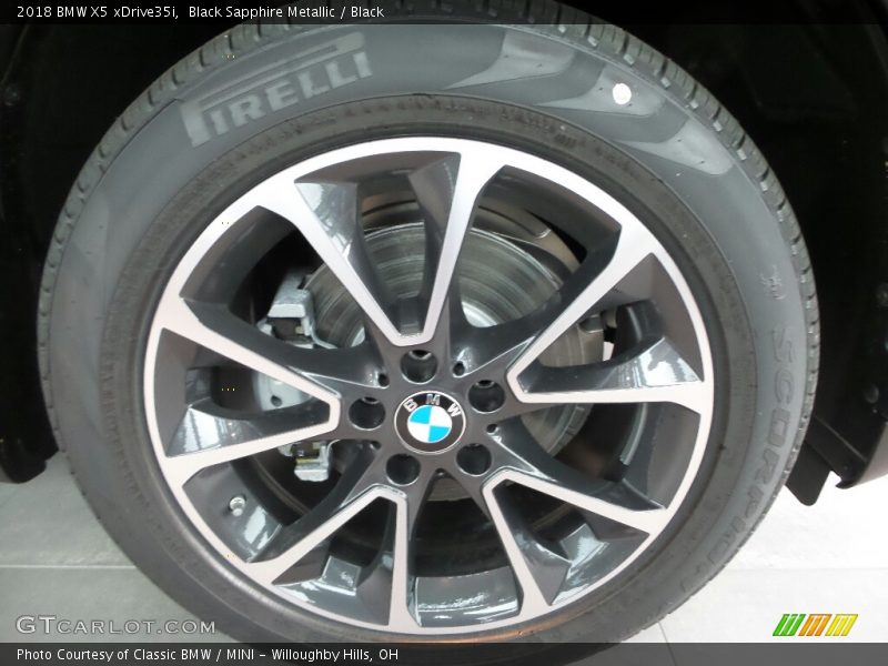 Black Sapphire Metallic / Black 2018 BMW X5 xDrive35i