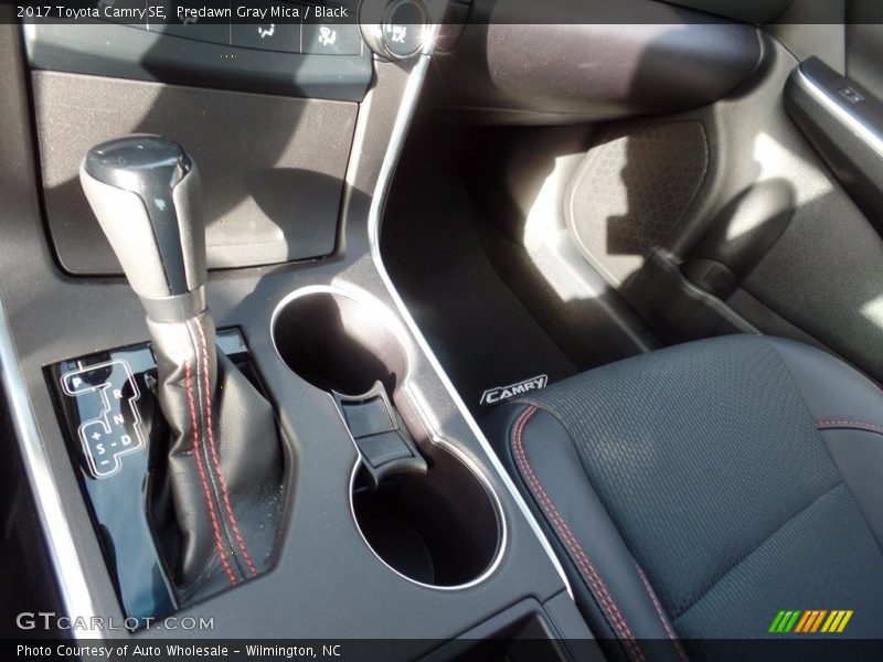 Predawn Gray Mica / Black 2017 Toyota Camry SE