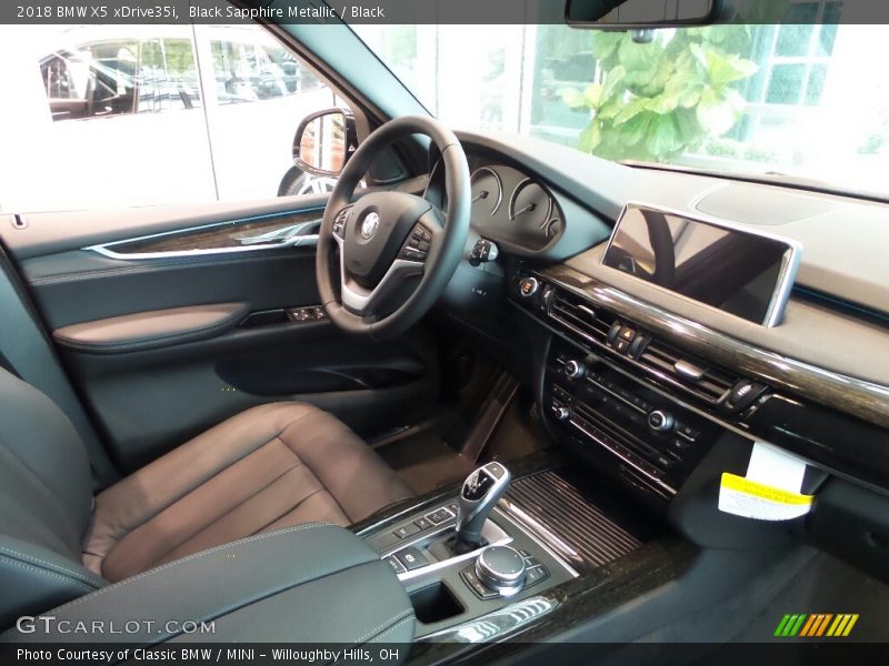 Black Sapphire Metallic / Black 2018 BMW X5 xDrive35i