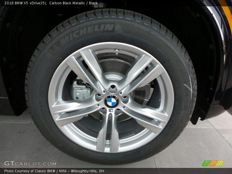 Carbon Black Metallic / Black 2018 BMW X5 xDrive35i