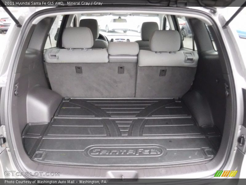 Mineral Gray / Gray 2011 Hyundai Santa Fe GLS AWD