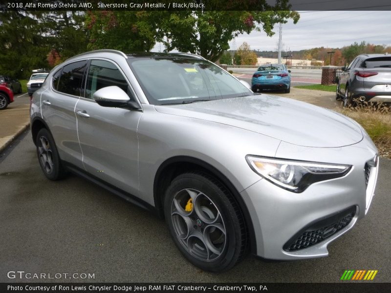  2018 Stelvio AWD Silverstone Gray Metallic