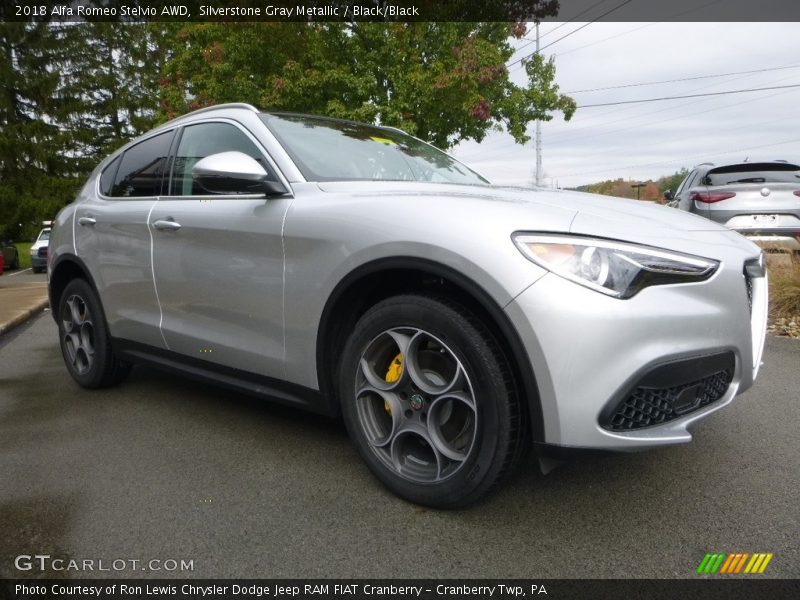  2018 Stelvio AWD Silverstone Gray Metallic