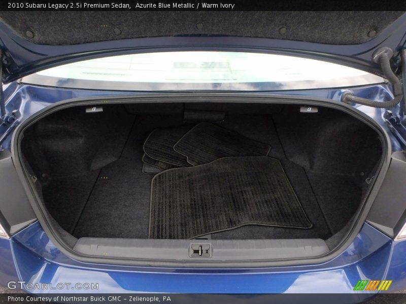 Azurite Blue Metallic / Warm Ivory 2010 Subaru Legacy 2.5i Premium Sedan