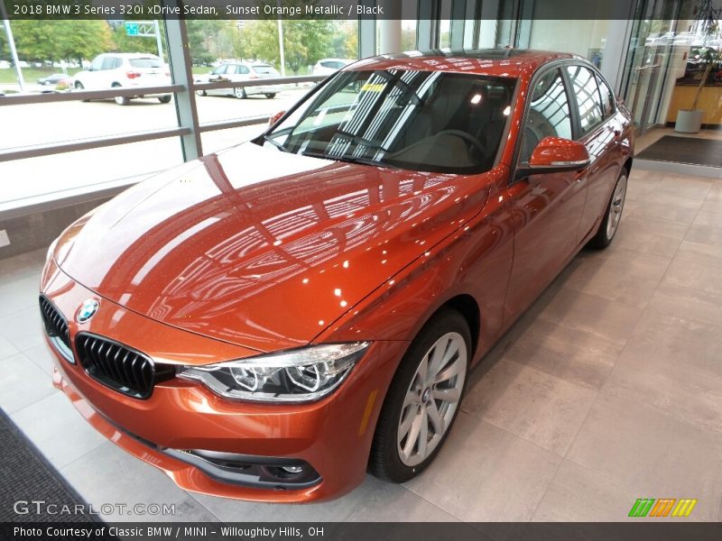  2018 3 Series 320i xDrive Sedan Sunset Orange Metallic