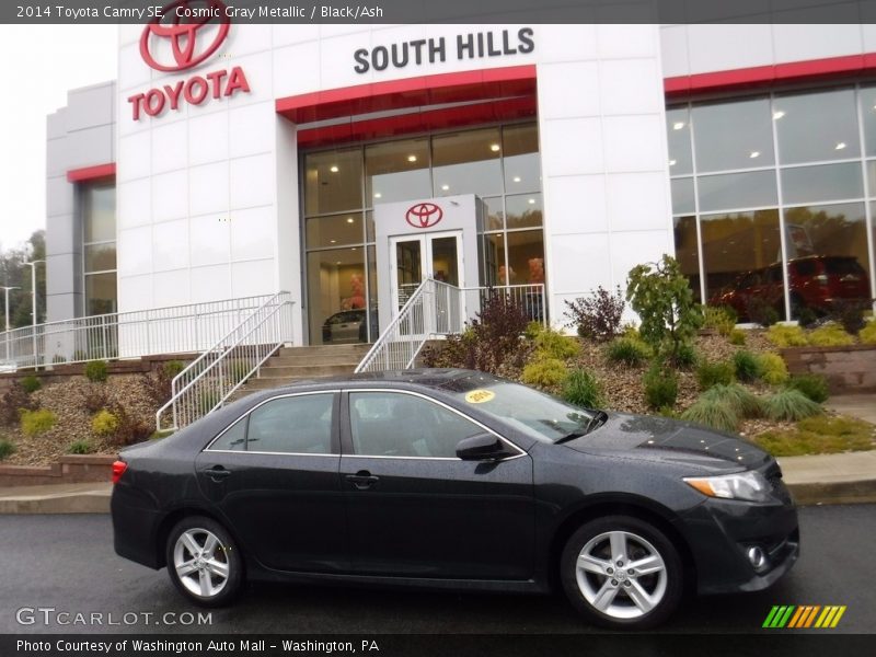 Cosmic Gray Metallic / Black/Ash 2014 Toyota Camry SE