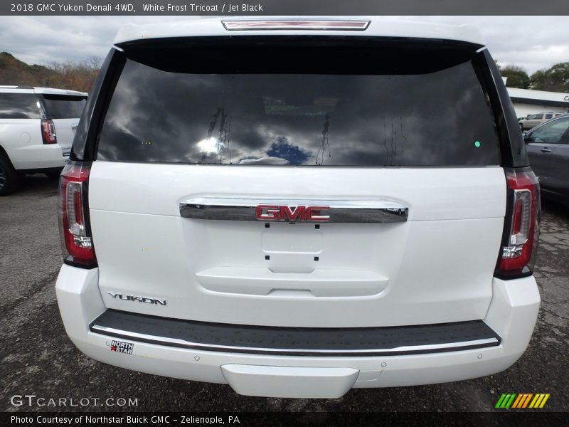 White Frost Tricoat / Jet Black 2018 GMC Yukon Denali 4WD