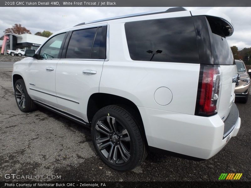 White Frost Tricoat / Jet Black 2018 GMC Yukon Denali 4WD