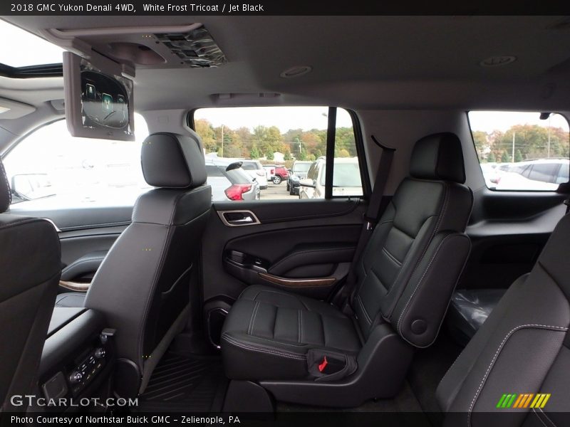 White Frost Tricoat / Jet Black 2018 GMC Yukon Denali 4WD