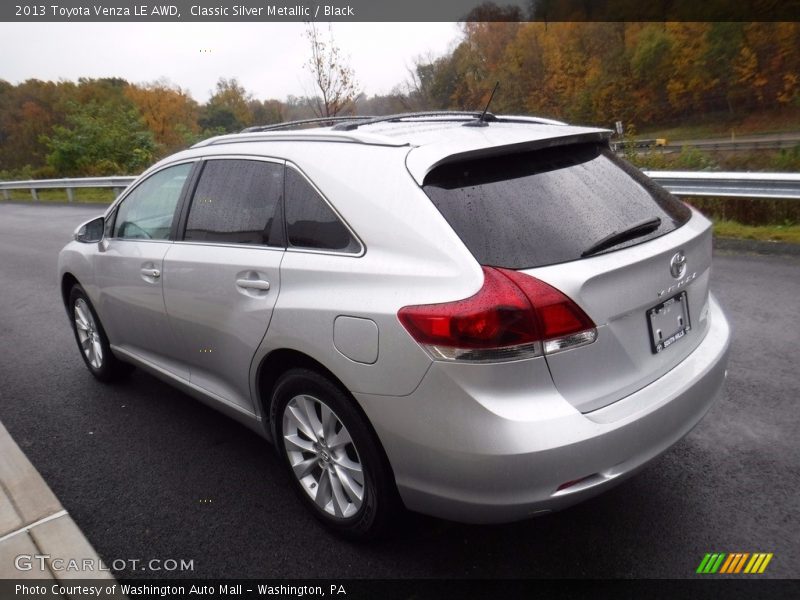 Classic Silver Metallic / Black 2013 Toyota Venza LE AWD