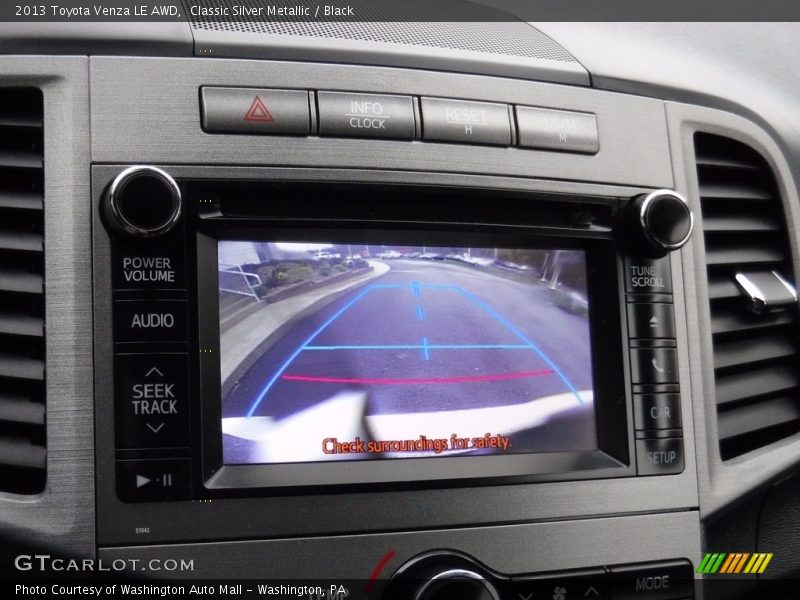 Classic Silver Metallic / Black 2013 Toyota Venza LE AWD