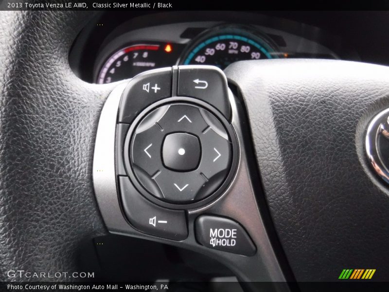 Classic Silver Metallic / Black 2013 Toyota Venza LE AWD
