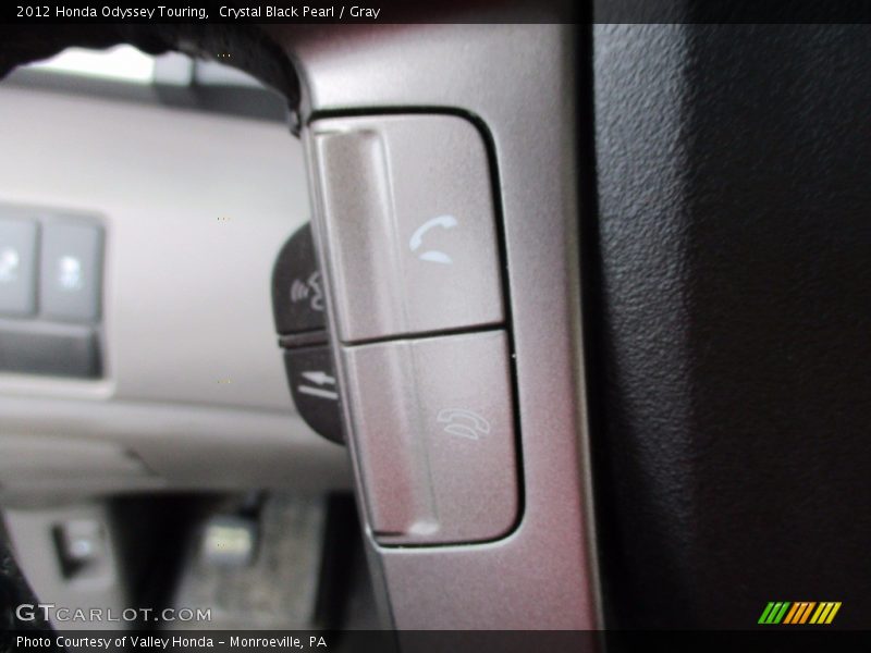 Crystal Black Pearl / Gray 2012 Honda Odyssey Touring
