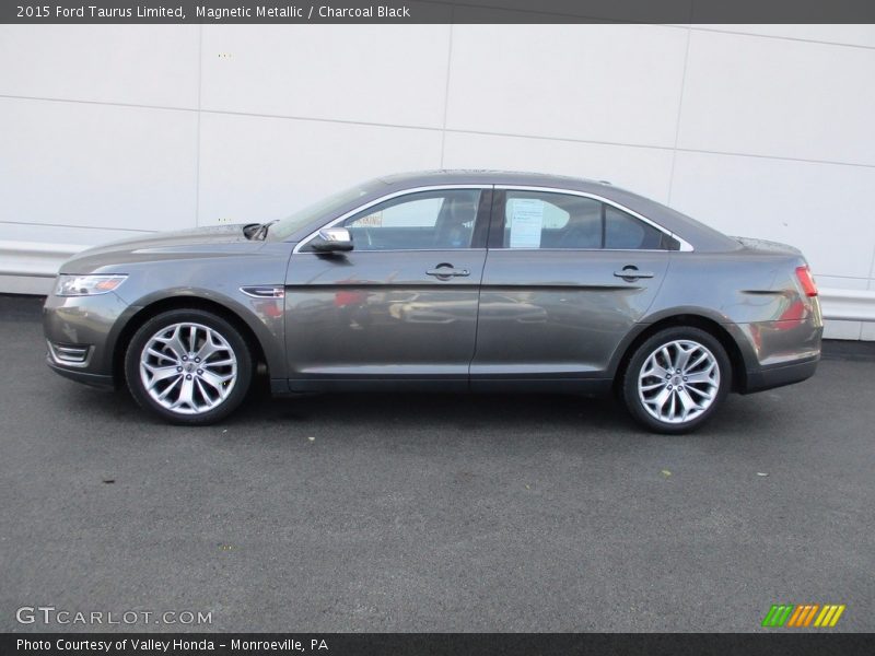 Magnetic Metallic / Charcoal Black 2015 Ford Taurus Limited