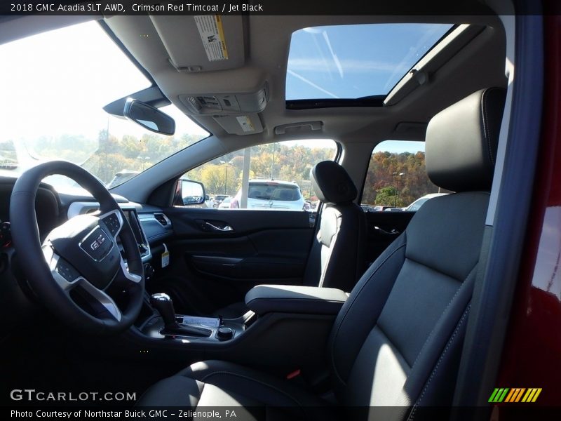 Crimson Red Tintcoat / Jet Black 2018 GMC Acadia SLT AWD