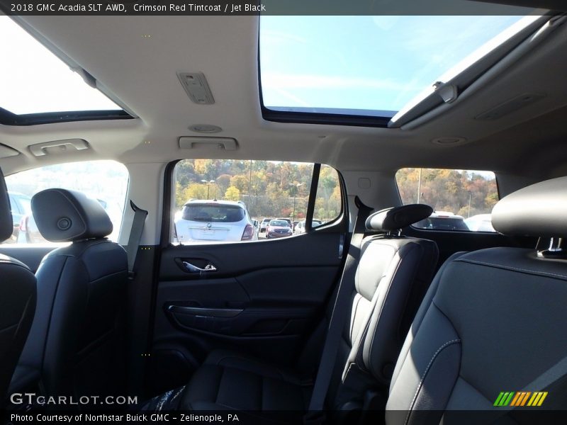 Crimson Red Tintcoat / Jet Black 2018 GMC Acadia SLT AWD