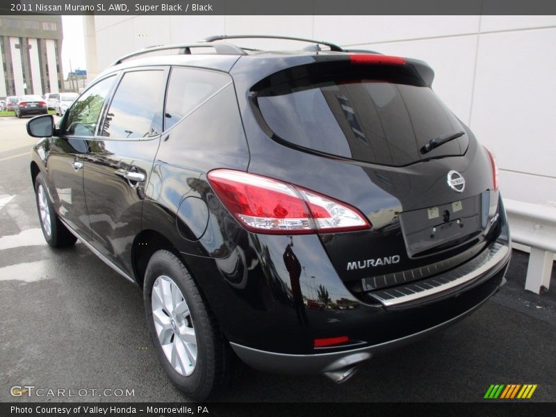 Super Black / Black 2011 Nissan Murano SL AWD