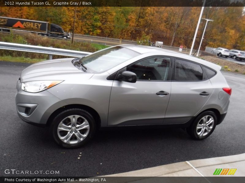Graphite Gray / Black 2012 Hyundai Tucson GL