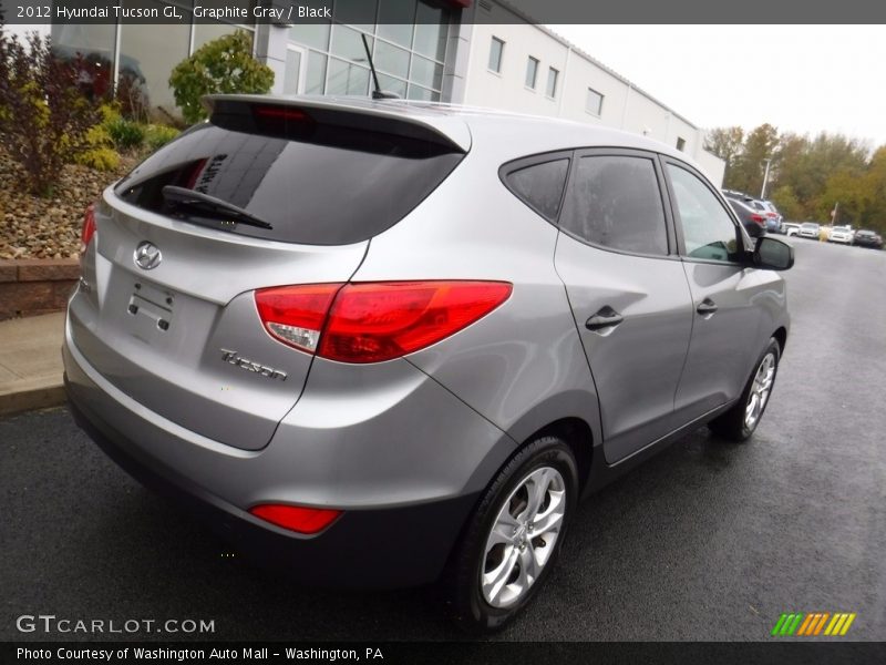 Graphite Gray / Black 2012 Hyundai Tucson GL