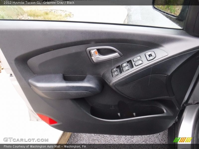 Graphite Gray / Black 2012 Hyundai Tucson GL