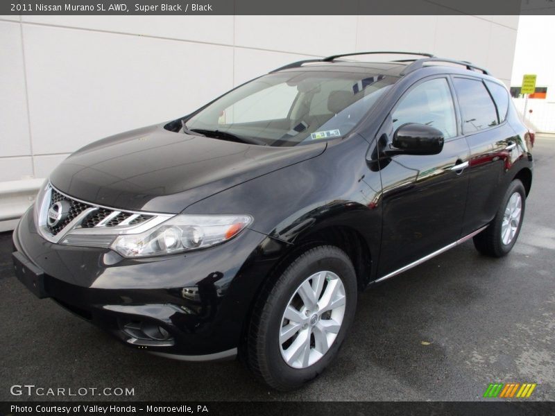 Super Black / Black 2011 Nissan Murano SL AWD