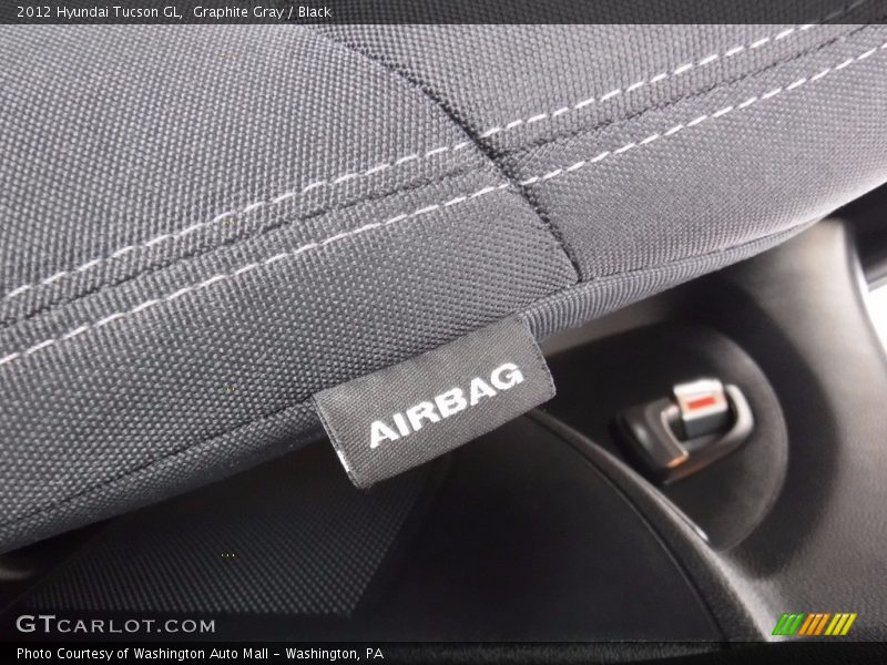 Graphite Gray / Black 2012 Hyundai Tucson GL