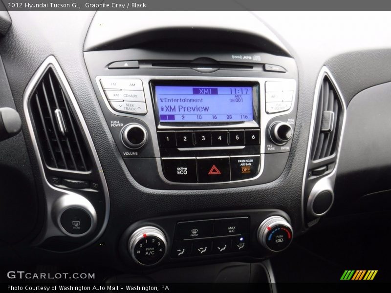 Graphite Gray / Black 2012 Hyundai Tucson GL