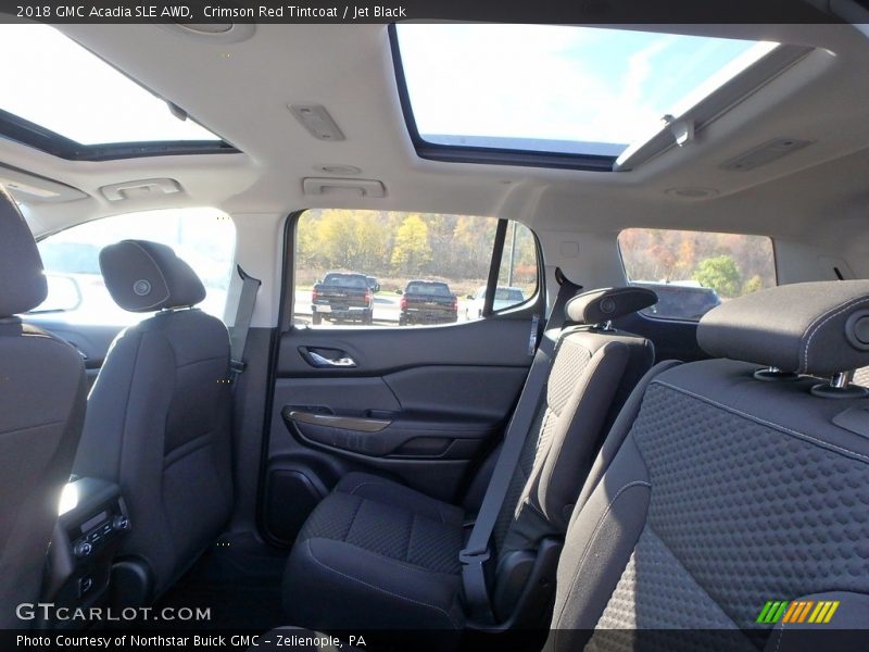 Crimson Red Tintcoat / Jet Black 2018 GMC Acadia SLE AWD