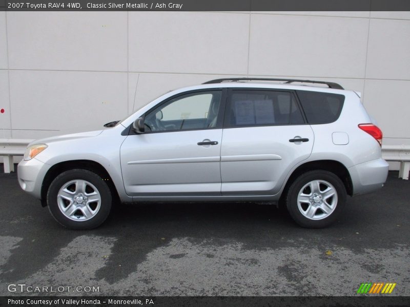Classic Silver Metallic / Ash Gray 2007 Toyota RAV4 4WD