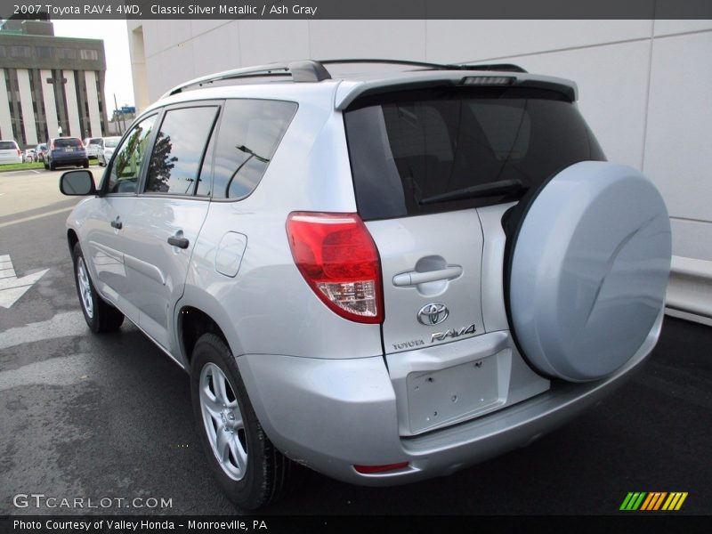 Classic Silver Metallic / Ash Gray 2007 Toyota RAV4 4WD