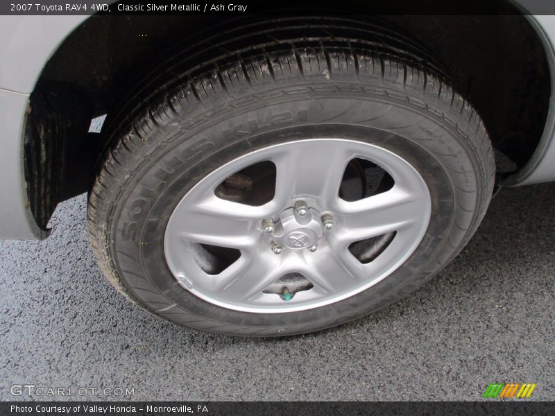 Classic Silver Metallic / Ash Gray 2007 Toyota RAV4 4WD