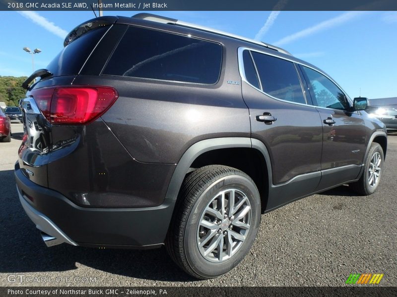 Iridium Metallic / Jet Black 2018 GMC Acadia SLE AWD