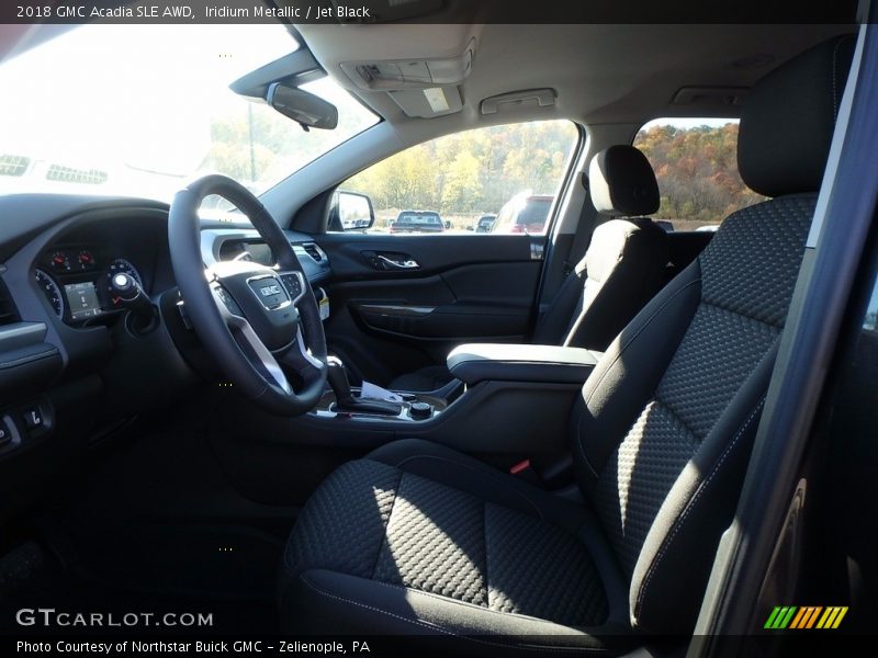 Iridium Metallic / Jet Black 2018 GMC Acadia SLE AWD