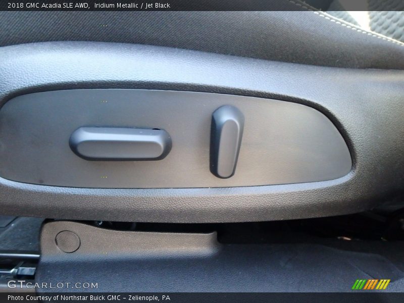Iridium Metallic / Jet Black 2018 GMC Acadia SLE AWD