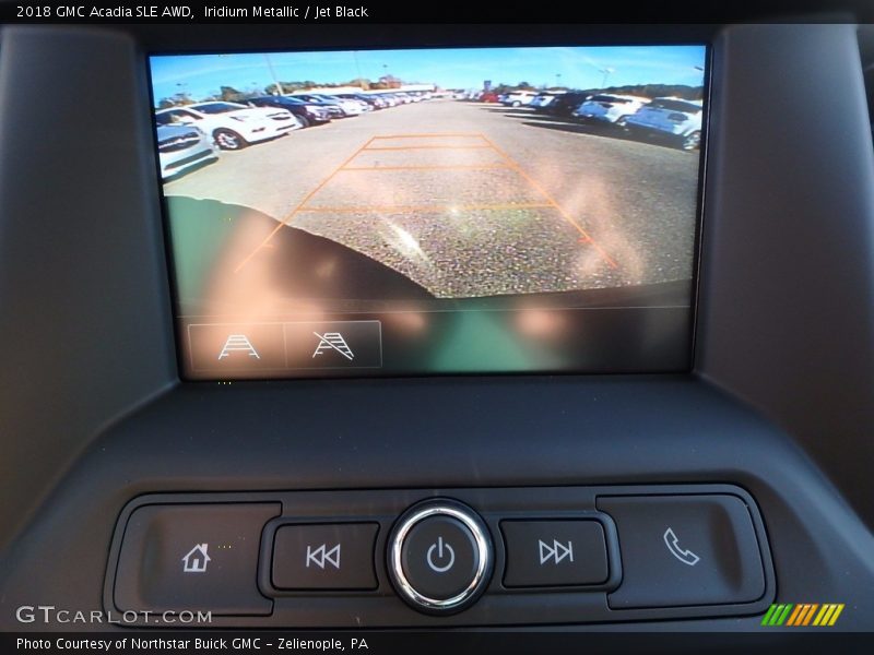 Iridium Metallic / Jet Black 2018 GMC Acadia SLE AWD