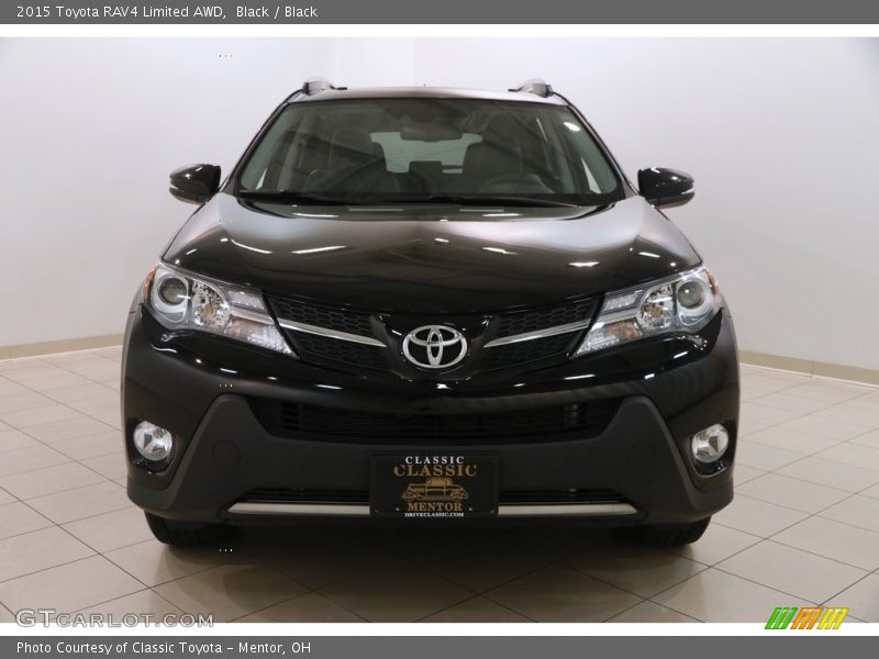 Black / Black 2015 Toyota RAV4 Limited AWD