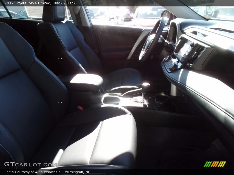 Black / Black 2017 Toyota RAV4 Limited